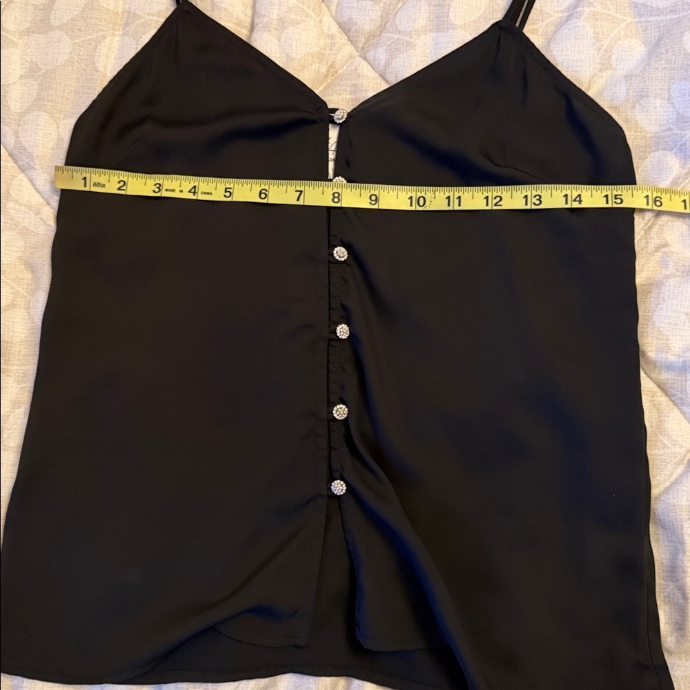 L'Academie Rhinestone Button Front
Tank - Picture 7 of 8